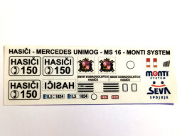 MS Mercedes Unimog 16 Aršík Hasiči